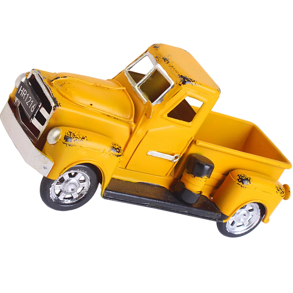 

Indoor Christmas Truck Decoration Office Vintage Farmhouse Wood Decorations Car