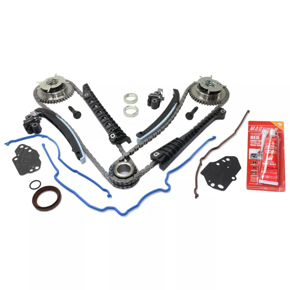 Комплект цепи синхронизации двигателя прокладка крышки клапана водяного