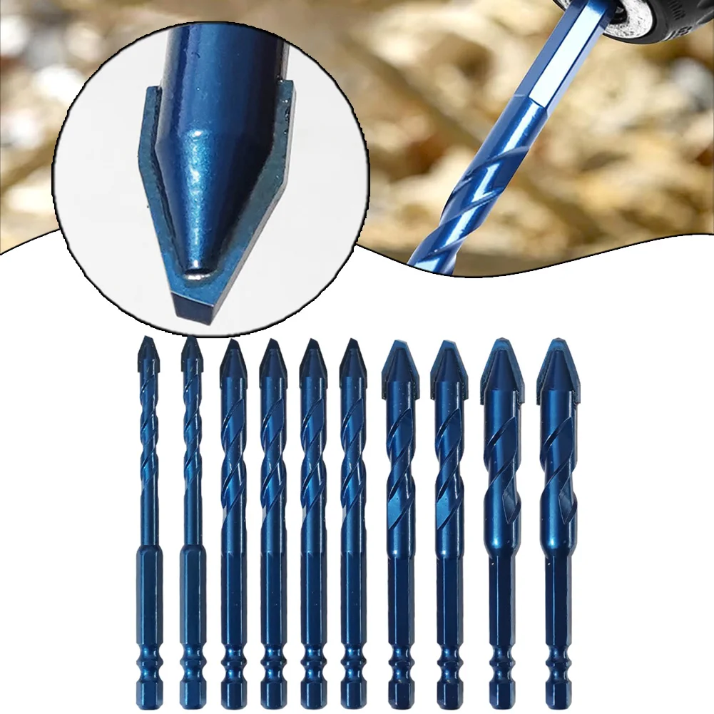 10 шт. набор эксцентриковых сверл с футляром для сверления U-образной стружки