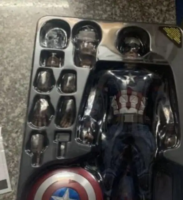 

HT hottoys Hot Toys MMS350 MMS-350 1/6 Captian US 5,0 нормальная экшн-фигурка, игрушечная кукла, модель тела