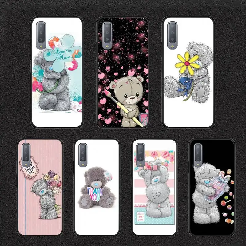 

Bear Tatty Teddy Me To You Bear Phone Case For Samsung A51 Galaxy A10 A20 A30S A40 A50 A51 A70 A71 A80 A91 Note 8 9 10 Coque Set