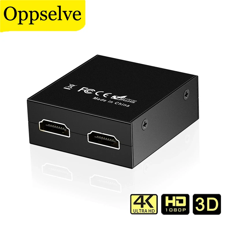 

HDMI-compatible Splitter 4K 1080P Switch Bi-Direction 2x1 HDMI-compatible Switcher 2 in 1 Out for PS4 PS3 XBox Nitendo Switch