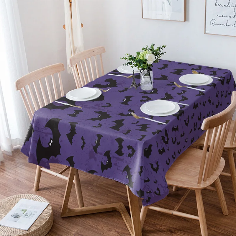 

Настраиваемый фиолетовый чехол на сиденье, свадебное украшение, скатерть для вечерние, водонепроницаемая и греющая скатерть для стола, украшение для кухни и дома