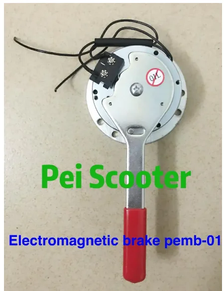 Электромагнитный тормоз для инвалидной коляски скутера комплект сделай сам