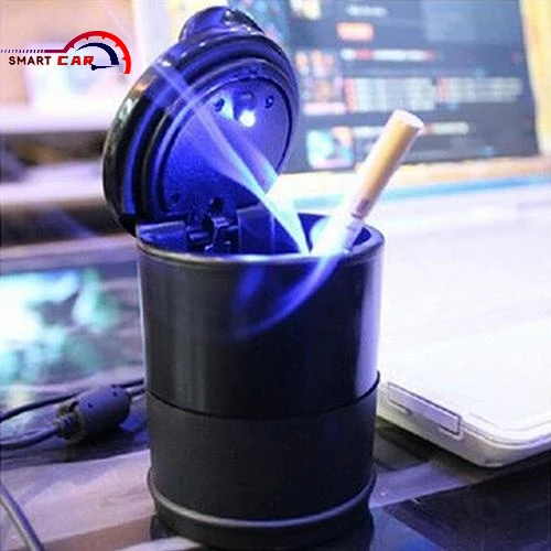 

Portable Auto Car Truck LED Cigarettes Smoke Ashtray Ash Cylinder Cup Holder 2020
