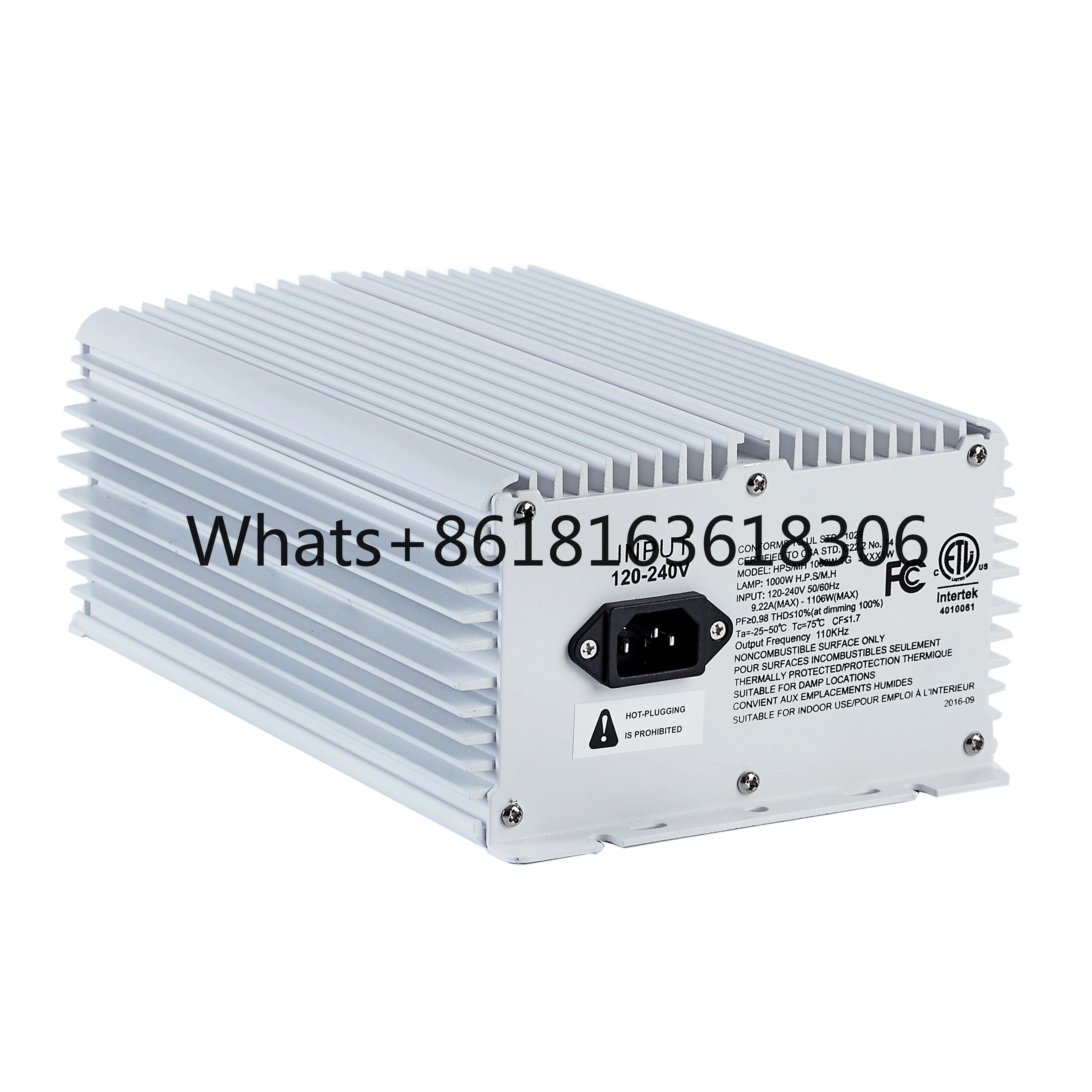 Цифровой балласт DE 1000W низкочастотный CDM/CMH