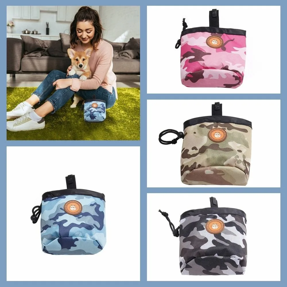 

Oxford Cloth Dog Treat Pouch Wearable Training Bait Waist Bag Obedience Training Pouch