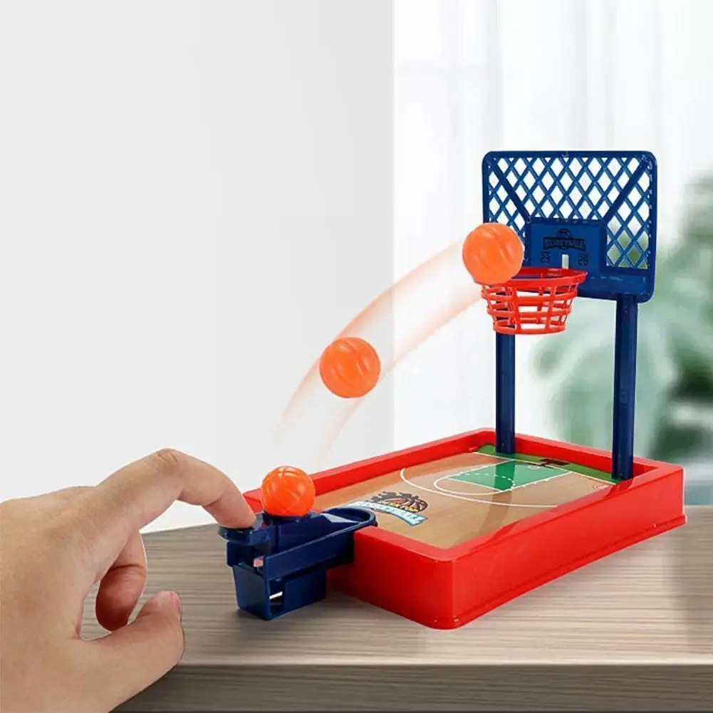 

Children's Table Catapult Shooting Machine Toy Mini Basketball Game Desktop Parent-child Interaction Baby Puzzle Z4Q6