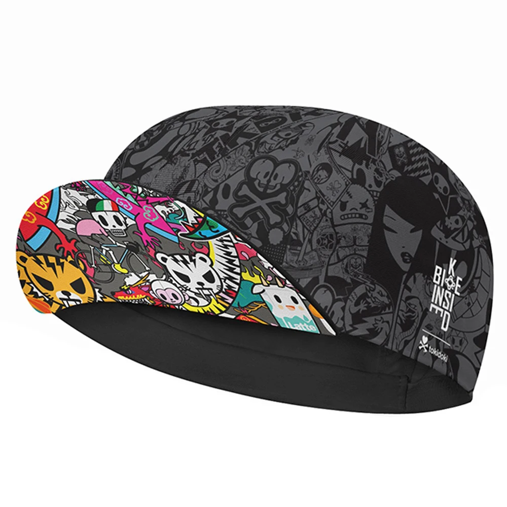 

Nieuwe Fiets Hoed menin Tokidoki Fietsen Cap Grijs, один размер, подходит для Meest Kan Aanpassen