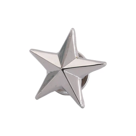 KIKI пятиконечная звезда, булавка на лацкане, воротник, брошь, значок, женский и мужской металлический значок с пентаграммой