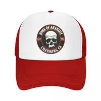 classic the death reaper sons of anarchy trucker hat men women custom adjustable adult baseball cap outdoor snapback caps