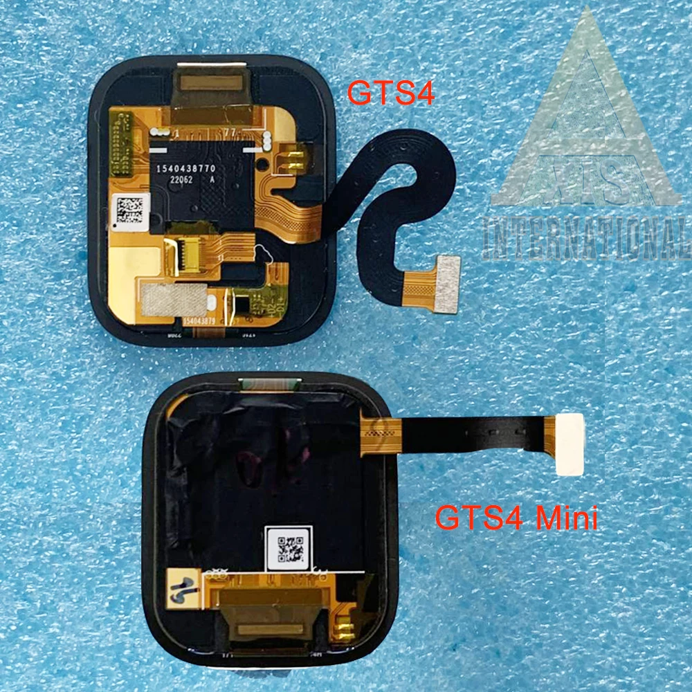 Оригинальный сенсорный ЖК-экран для Huami AMAZFIT GTS 4 MINI A2175, дигитайзер сенсорной панели для Huami Amazfit GTS 4 A2167 A2168, дисплей, часы