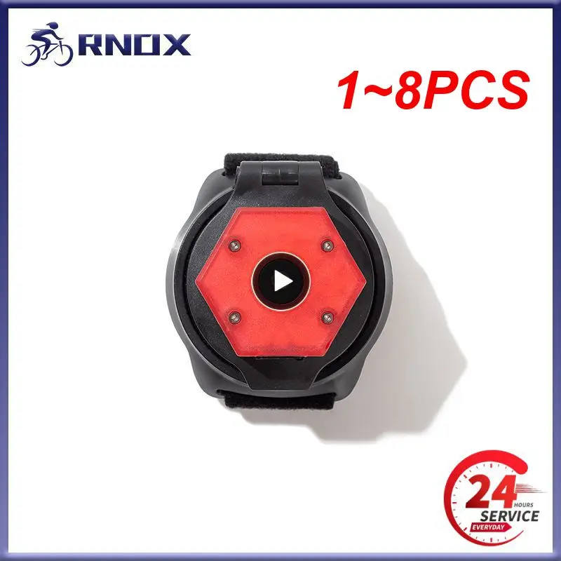 

Браслет на зеркало заднего вида, наручный ремешок для мотоцикла с отражателем для езды на мотоцикле, 1-8 шт.