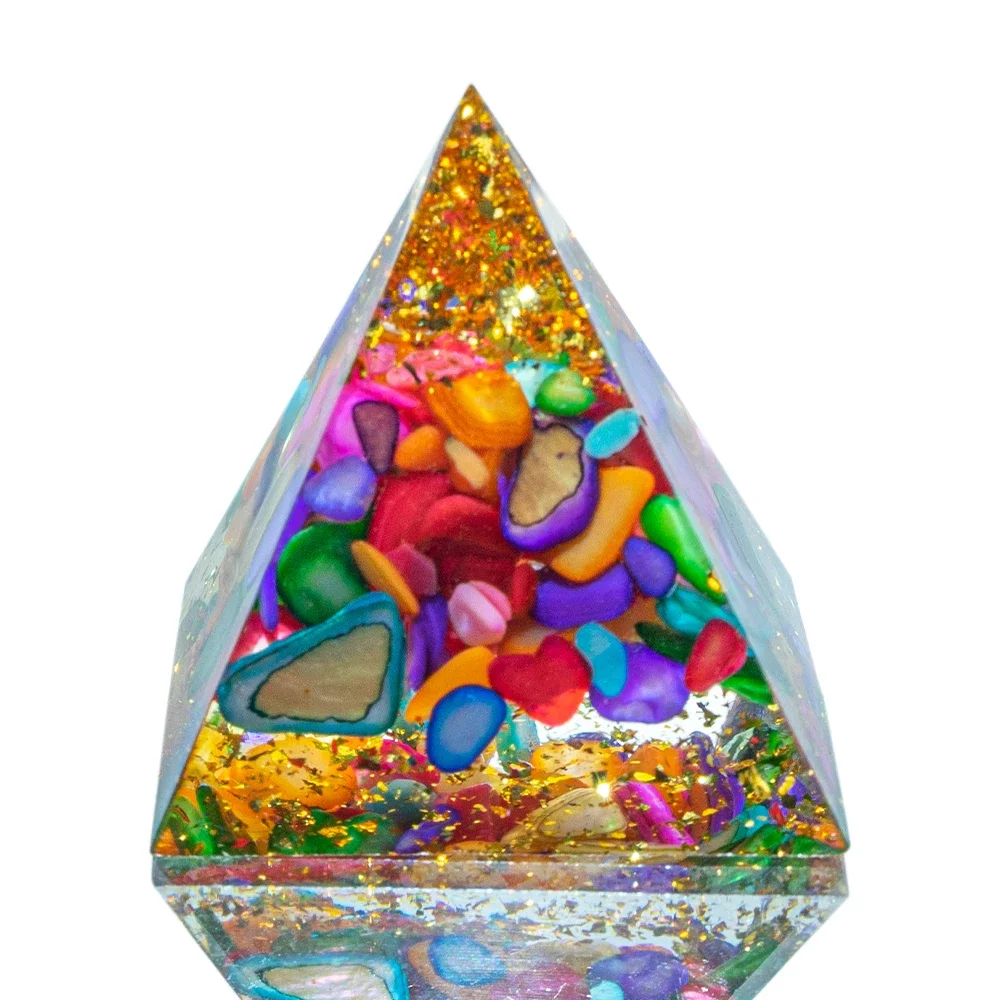 

Пирамида из розового кварца AierCrystal 3 см