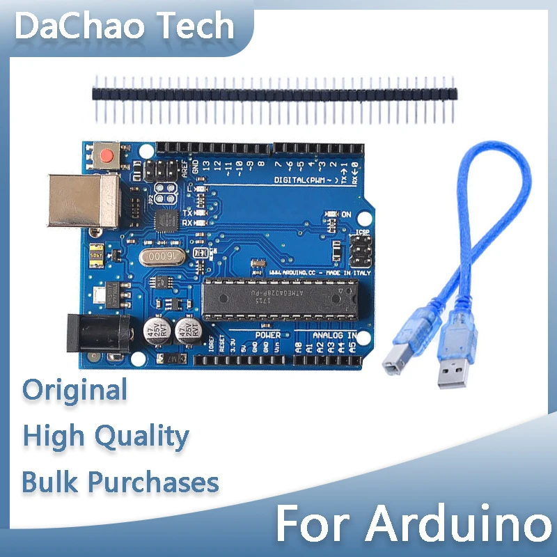 

UNO R3 ATMEGA328P ATMEGA16U2 Development Board With USB Cable Diy Starter Kit For Arduino