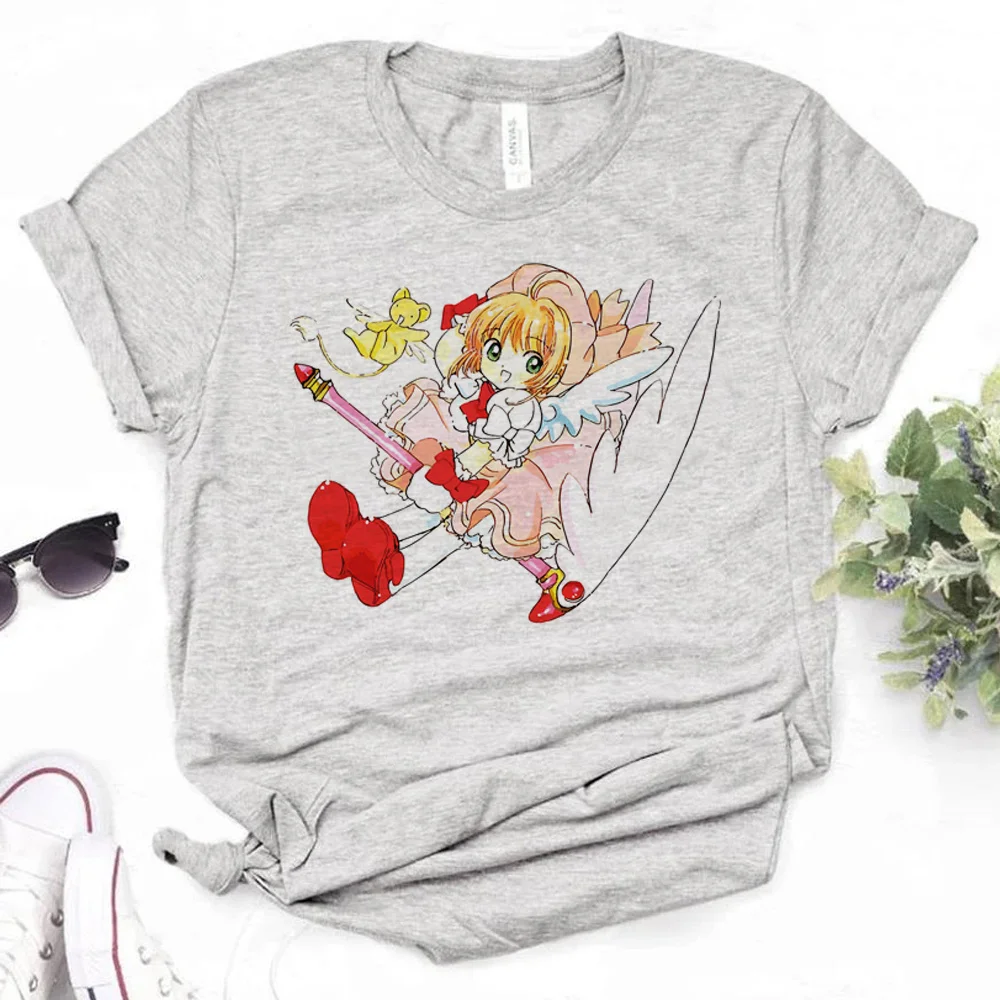 

Cardcaptor Sakura Tee women funny Japanese anime t shirt girl comic clothing