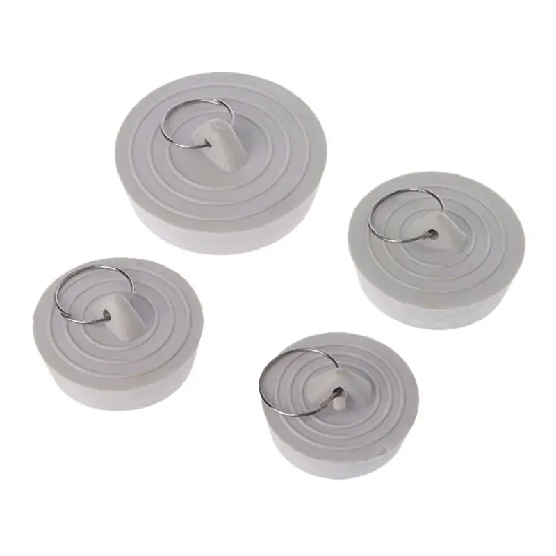 

Rubber Sink Drain Stopper Plug With Hanging Ring For Bathtub Kitchen Bathroom