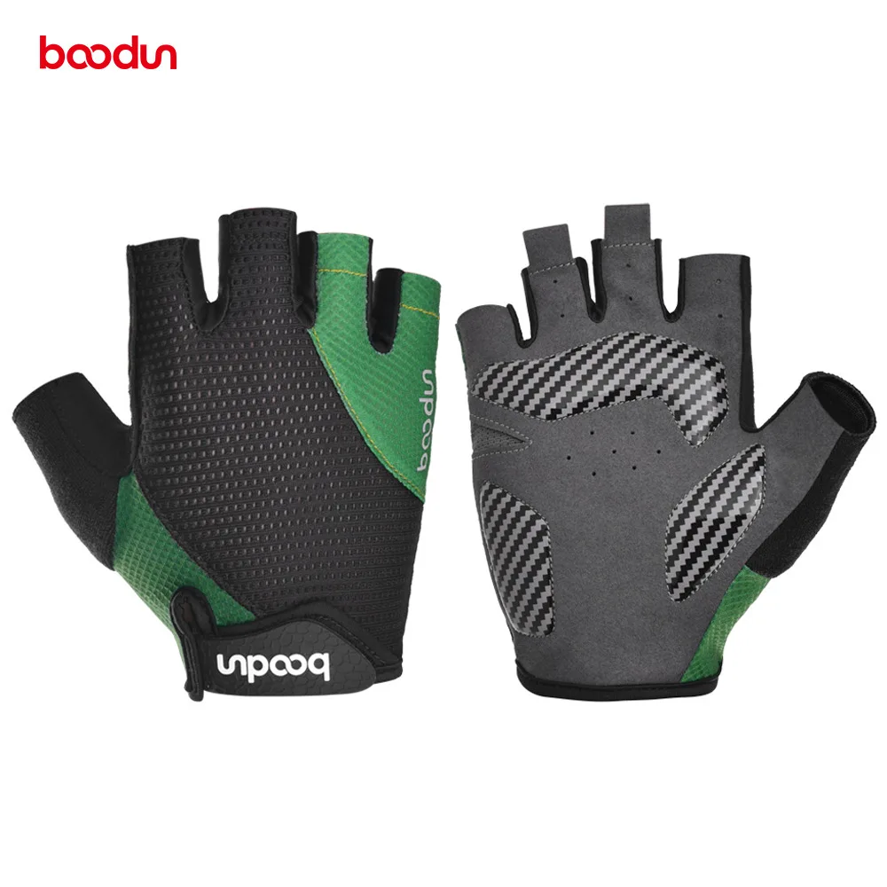 

New Cycling Gloves 1408 4D Silicone Shock Absorption Half-Finger and Breathable Bicycle Cycling Gloves