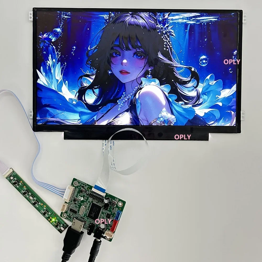 Новый 11 6-дюймовый IPS EDP-экран 1366X768 DIY с платой мини-контроллера HDMI-совместимый для