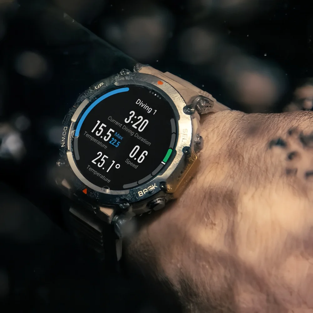 Фото Оригинальная выставка 96 новых умных часов Amazfit T-Rex Ultra для мужчин и женщин, водонепроницаемые, GPS, спортивные, reloj inteligente, оптовая продажа №3