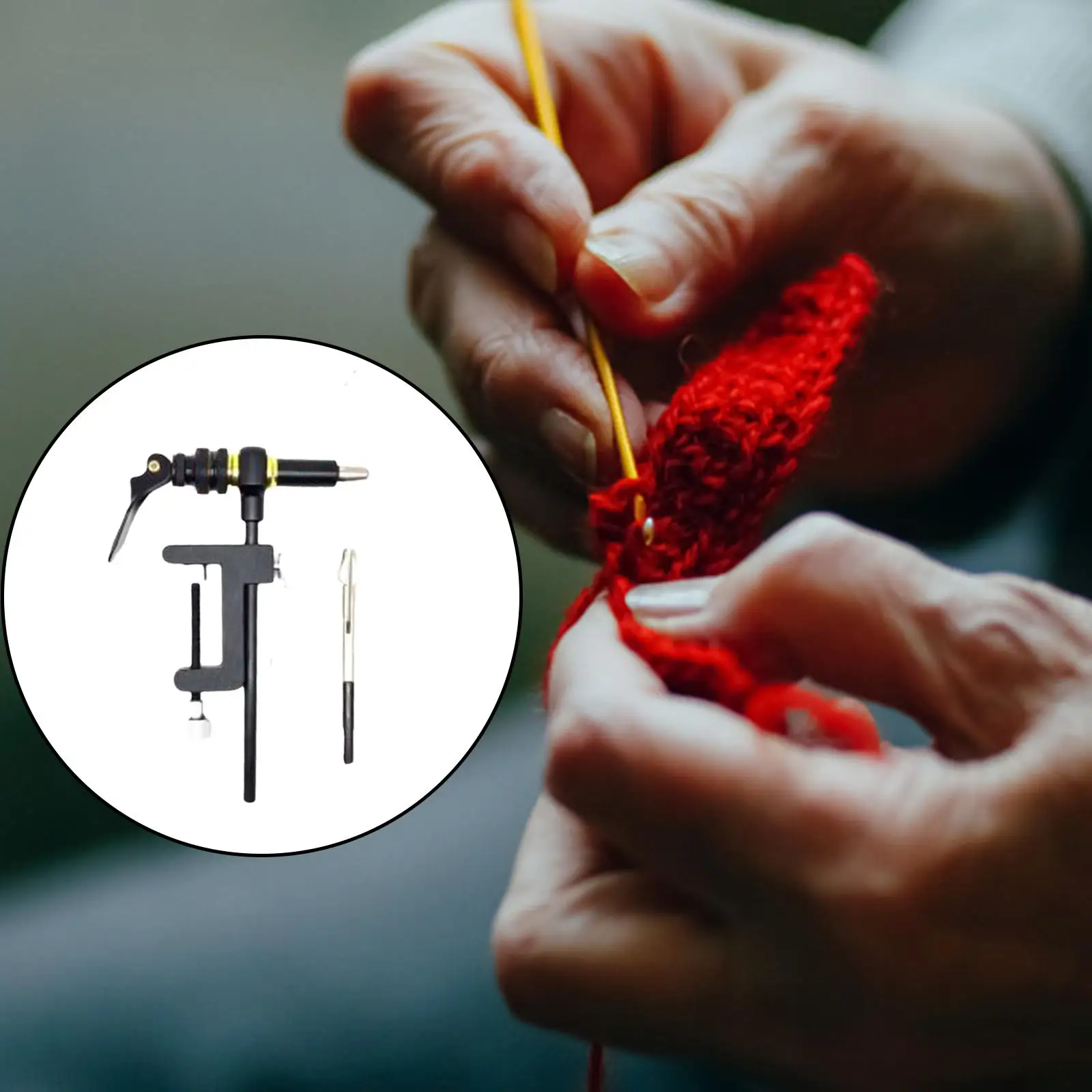 

Инструменты для вязания мушек, инструменты для вязания, металлический черный для приманки, аксессуары «сделай сам» для вязания нахлыстом