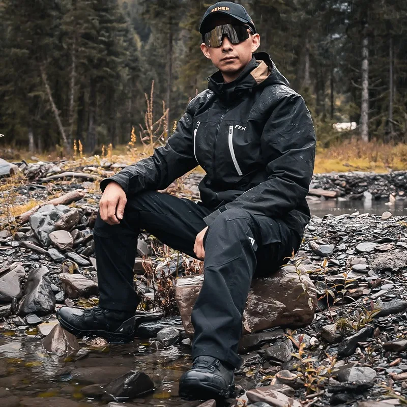 FEHER зимние мотоциклетные штаны мужские четыре сезона теплые для верховой езды с