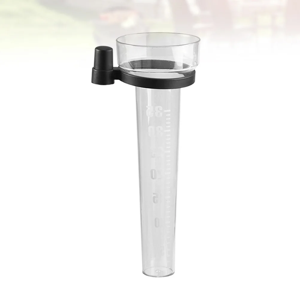 

1PC Single Type Rain Gauge PS Plastic Rain Measuring Cup Garden Outdoor Rainfall Gauge Rainfall Measuring Tool for Outdoor