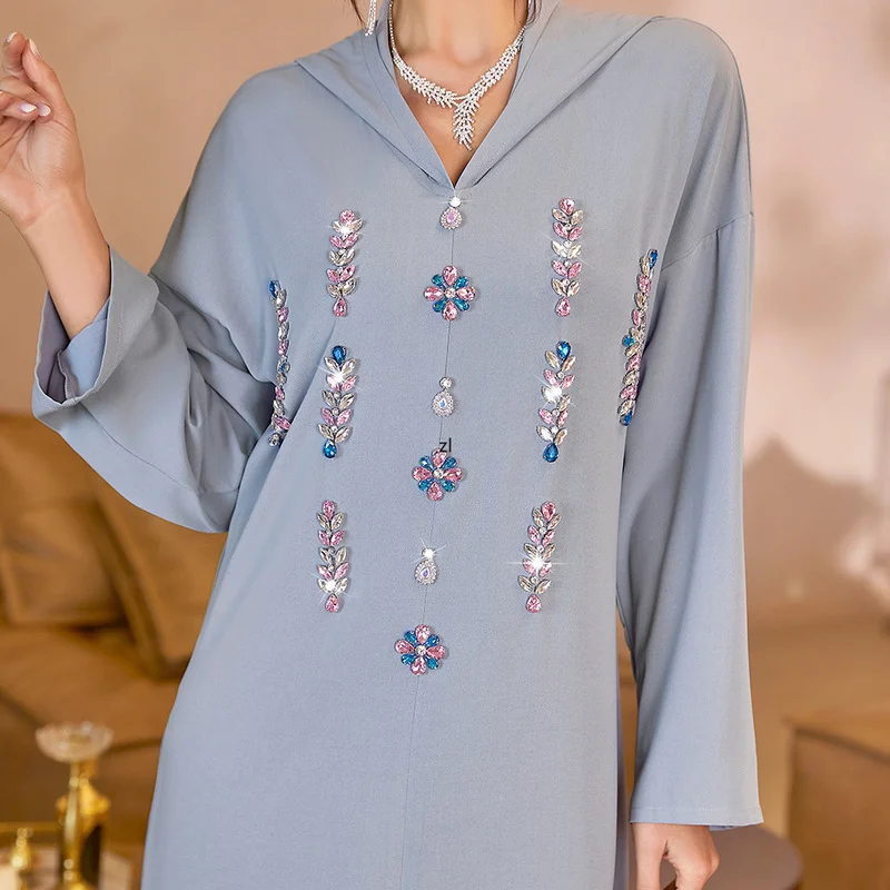 Ramadan Eid Mubarak Abaya Dubai Islam Muslim Modest Dress Kaftans Turkey Dresses Abayas For Women Robe De Soiree Djellaba Femme