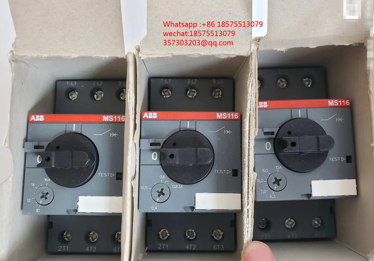 

Автомобильные стартеры ABB MS116-10 MS116-16 серии MS