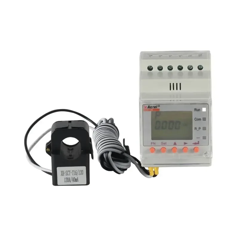 

Acrel ACR10R-DxxT Bidirectional Single-phase Reflux Monitoring Energy Meter Communication RS485 LCD Dispaly