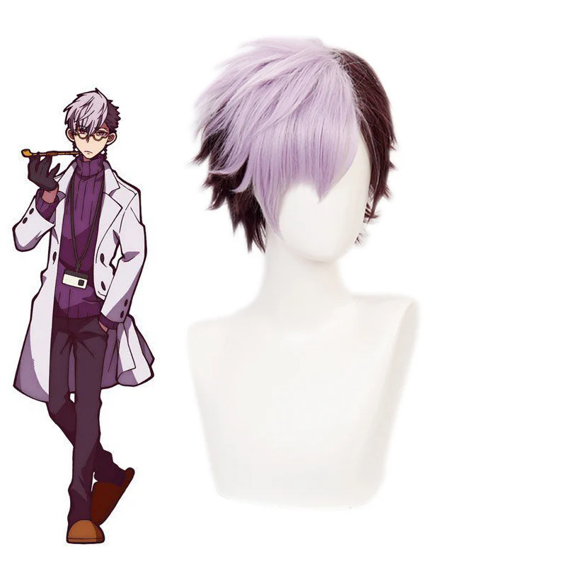 

Anime Jibaku Shounen Toilet-bound Hanako-kun Tsuchigomori Wig Cosplay Costume Short Heat Resistant Synthetic Hair Unisex Wigs