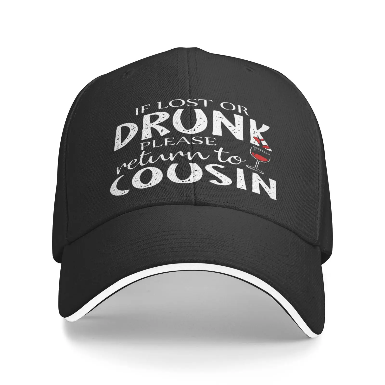 

If Lost Or Drunk Please Return Men's Caps Cap Male Balaclava Cap For Girls Hip Hop Caps Designer Hat Summer Hat Beach Mens Cap