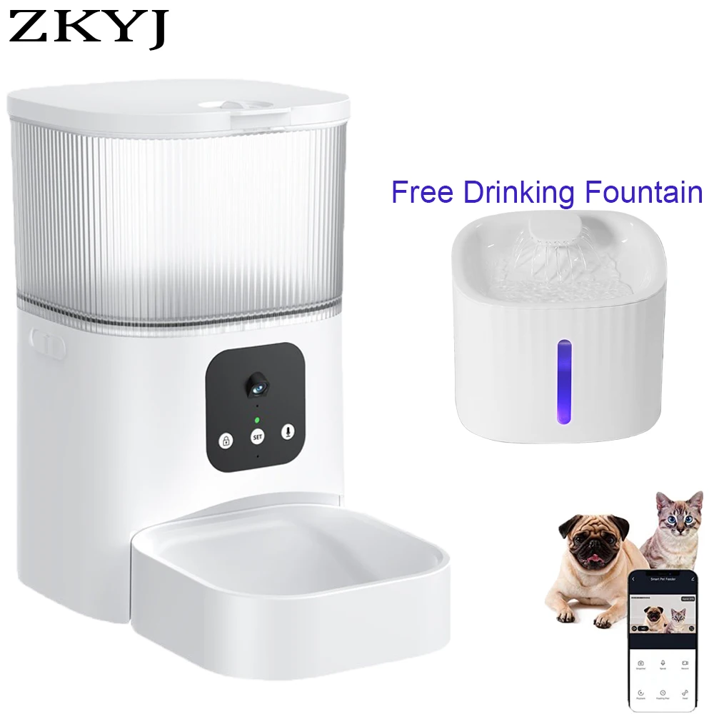 

Камера автоматическая кормушка для кошек видео кормушка для домашних животных дозатор корма для собак Купить кормушку с камерой и получить питьевой фонтан бесплатно