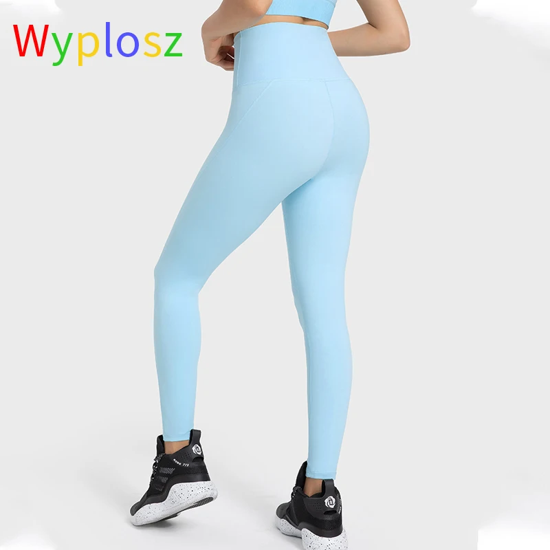 

Wyplosz Leggings Fitness Yoga Pants Compression Vital Nude Women Sport Running High Elastic Gym Soft Push Up Double 6 Nylon Yarn