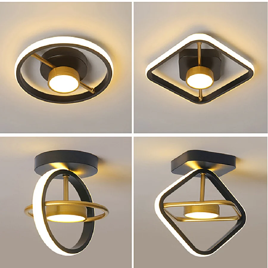 

Современная люстра в скандинавском стиле для гостиной, столовой, спальни, коридора, кухни, потолочные светильники, комнатные теплые домашни...