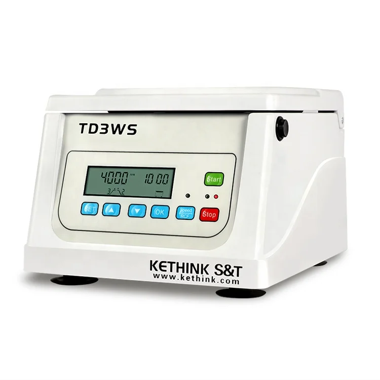 

centrifuge de laboratory KT-TD3WS 4000rpm portable mini prp kit laboratory centrifuge low price similar magellan prp centrifuge