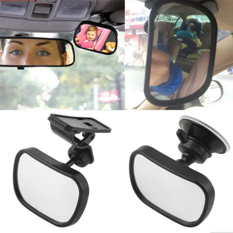 

Регулируемое детское автомобильное зеркало, заднее сиденье автомобиля, безопасное зеркало заднего вида, вид лицом к салону автомобиля, дет...