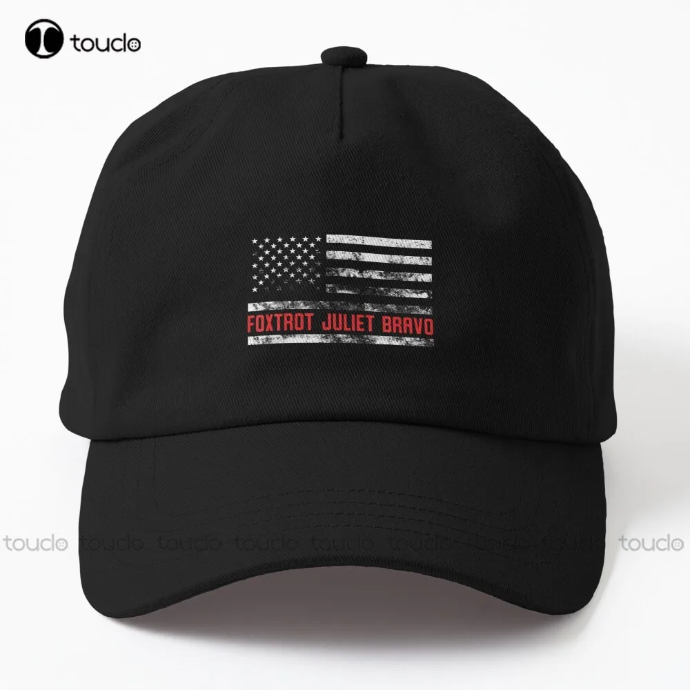 

FJB pro America Foxtrot Juliet Bravo Anti Biden Ffjb MILITARY Alphabet Dad Hat black baseball cap Outdoor Climbing Traveling Art