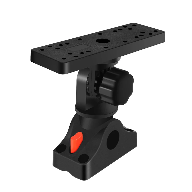 

Universal Marine Electronic Fish Finder Mount Fishfinder GPS Plate Rotating Boat Supporter