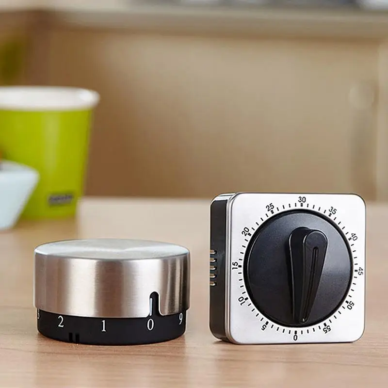 

Chef Mechanical Kitchen Timer Reminder Mini Alarm Clock Kitchen Supplies With Alarm Kitchen Equipment Durable Cooking Gadgets