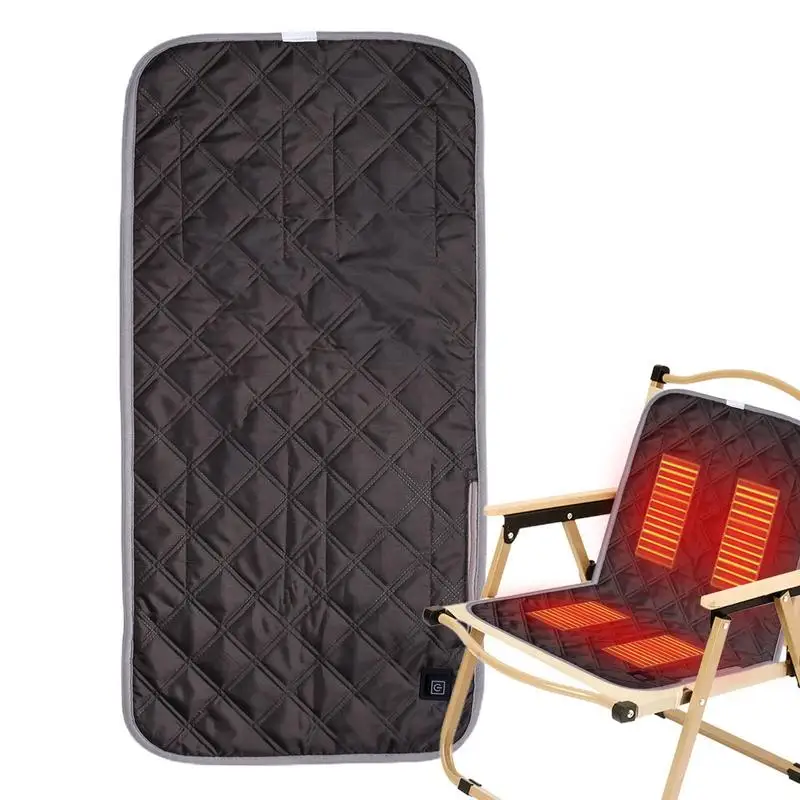 

Портативная Подушка для стула с подогревом, подушка для сиденья с питанием от USB, товары для кемпинга, новинка, подкладка, интеллектуальный контроль температуры, подогрев