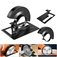 vastar adjustable angle grinder bracket stand holder metal cutting machine thickened cutting base protection cover support tools