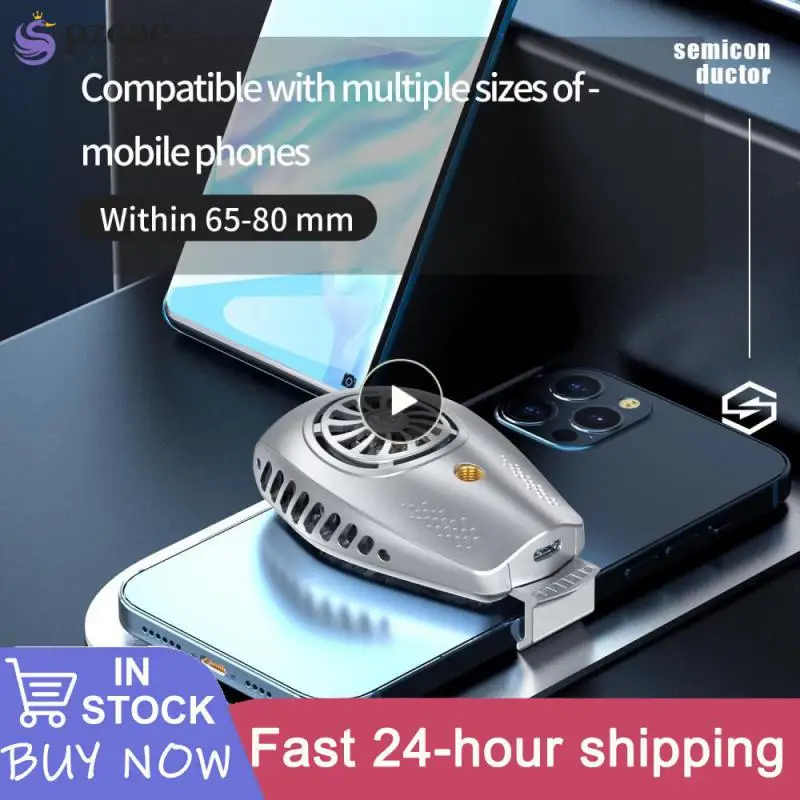 

Cell Phone Cool Heat Sink Cell Phone Radiator Game Cooler Rgb Cooling Heat Dissipation Bracket Semiconductor Mobile Phone Cooler