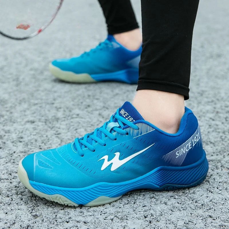 

2023 Hot Sale Women Badminton Shoes Breathable Tennis Shoes Men Anti-Slippery Gym Shoes Couples Brand Badminton Training Man