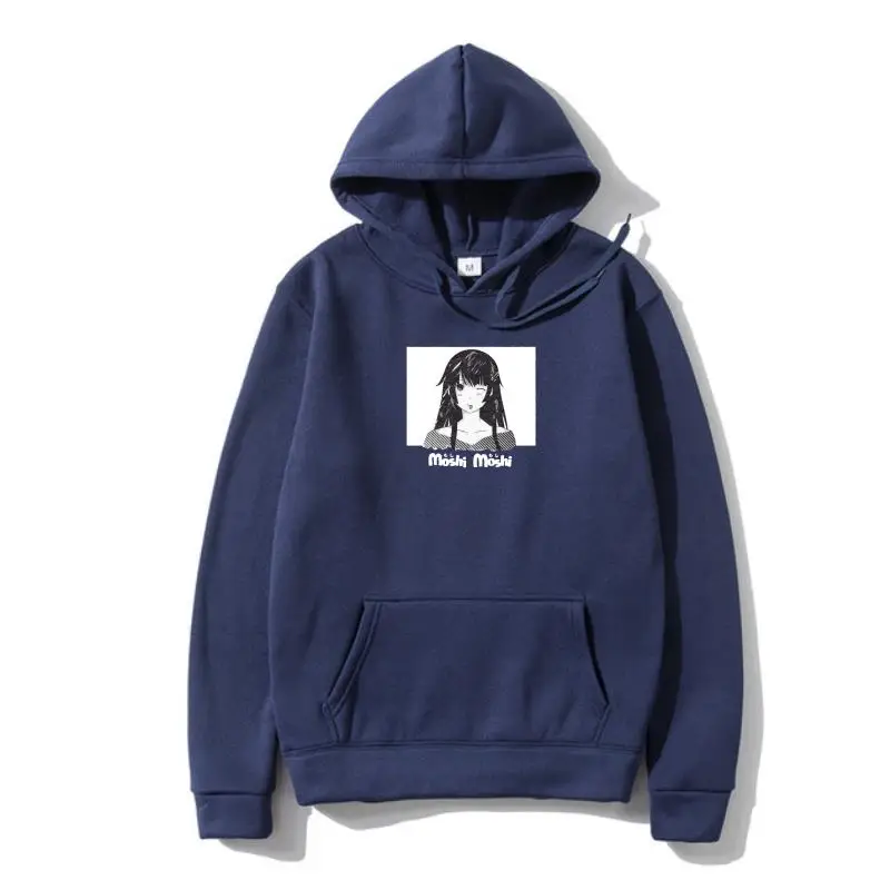 

Женский пуловер с капюшоном и принтом Моши Для мужчин и женщин