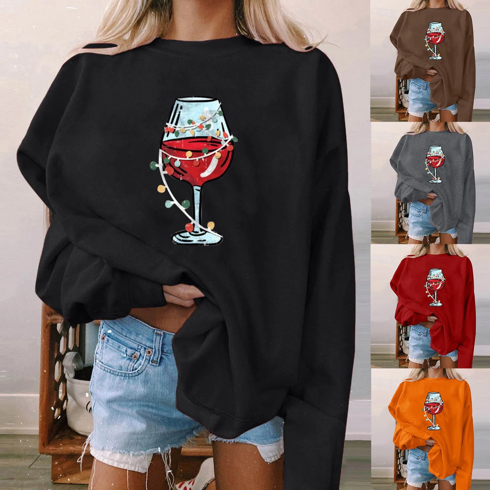 

Толстовка с капюшоном, длинные топы на молнии для женщин, пуловер оверсайз, толстовка с длинным рукавом, свитер с капюшоном, свитер для девоч...