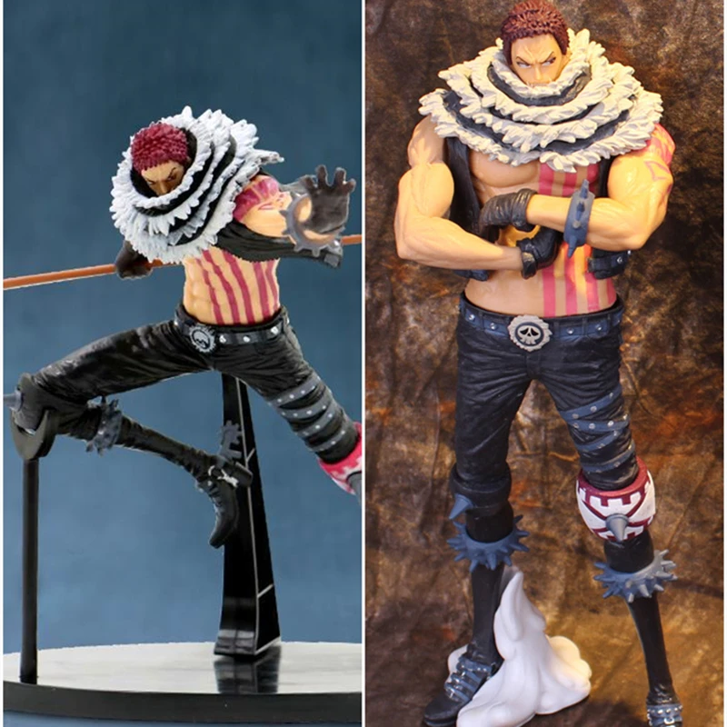 

2 Style 16.5-25CM One Piece Anime Charlotte Katakuri Action Figure PVC Model Statue Collection Children's Toys For Ornament