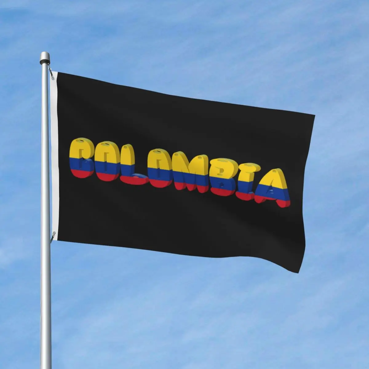 

Флаг Колумбии, полиэстер, материал с металлическими Люверсами, устойчивый к выцветанию, легкий