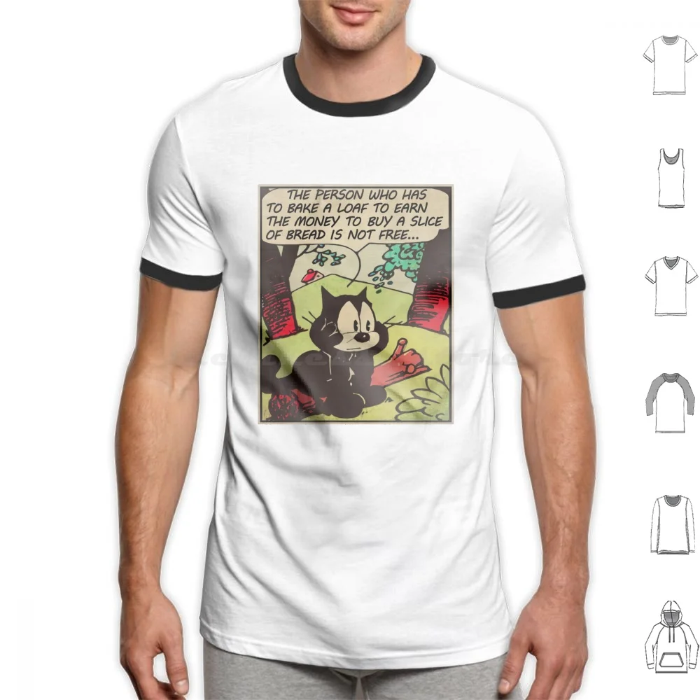 

Футболка Феликс анархист для мужчин женщин мужчин детей 6Xl политика лестья коммунистический социализм анархист