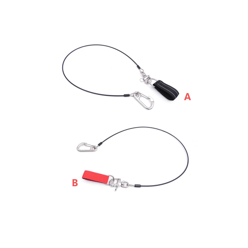 

Безопасный шнурок, гибкий поворотный Свободный ремень с застежкой, бесплатный погружной стальной кабель для подводного плавания, погружен...